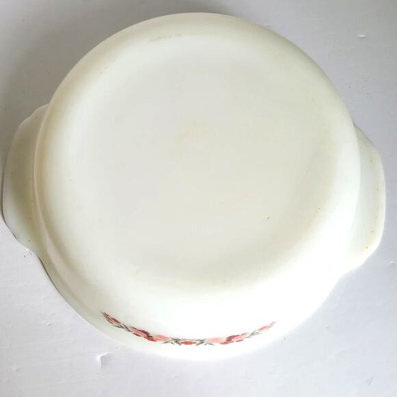 Vintage Fire King Baking Dish 2Qt  Primrose Pattern Mid Century Baking USA - Picture 3 of 8